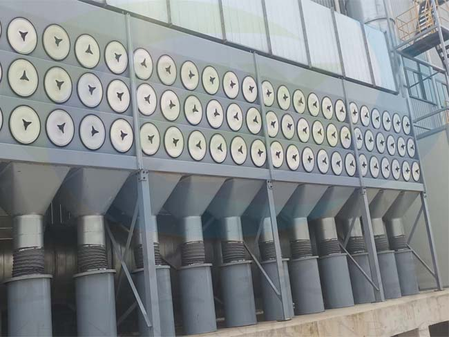碳钢集成式滤筒除尘器
